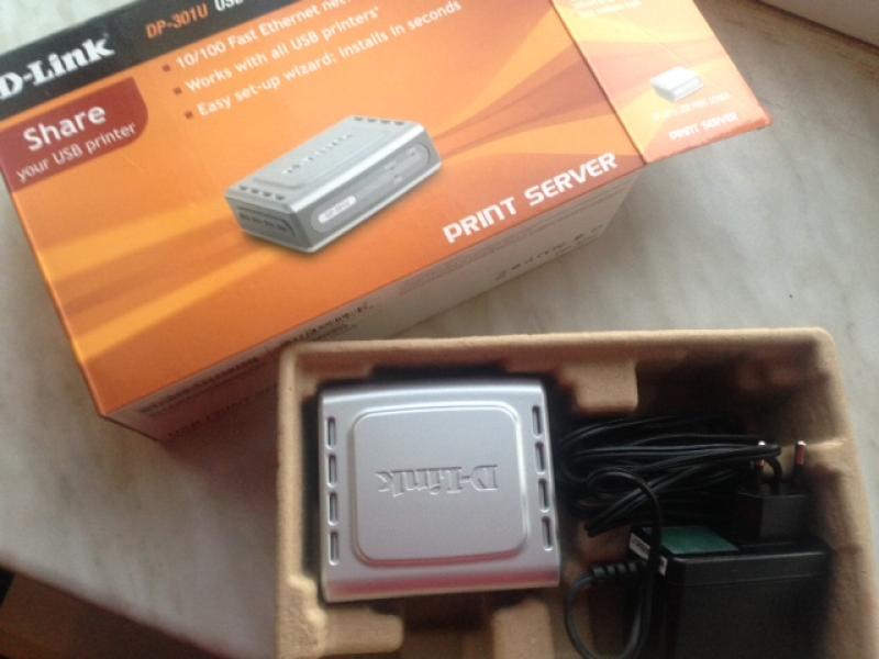 принт сервер dlink DP-301U